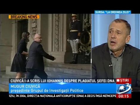 Ciuvică i-a scris lui Iohannis despre plagiatul lui Kovesi