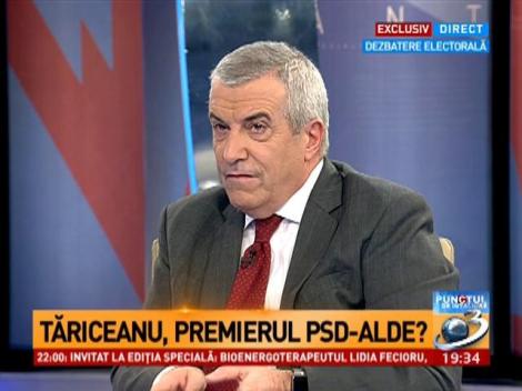 Tăriceanu, premierul PSD-ALDE?