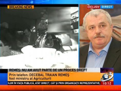 Decebal Traian Remeș: Eu am fost cobaiul numărul 1 al telejustiției din România