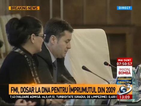 Dosar DNA pentru împrumutul de la FMI din 2009. Isărescu, Boc, Băsescu, Croitoru, reclamați