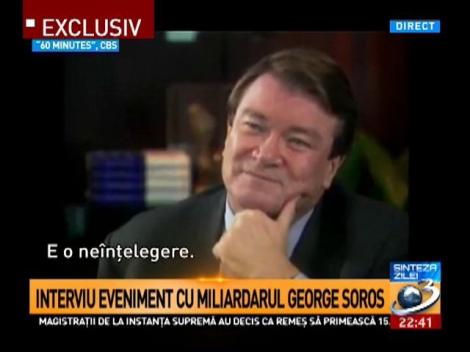Interviu eveniment cu miliardarul George Soros