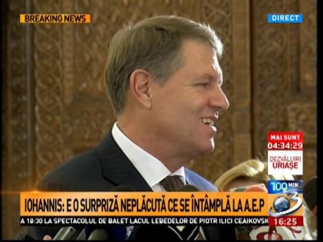 Iohannis, declaraţii în scandalurile momentului