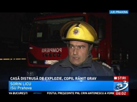 Un copil de 5 ani a fost rănit de o explozie