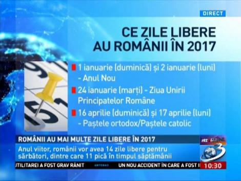 Veste excelentă pentru români! Vor avea mai multe zile libere!