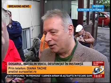 Lovitură dură pentru DNA. Dosarul lui Mădălin Voicu, desființat în instanță