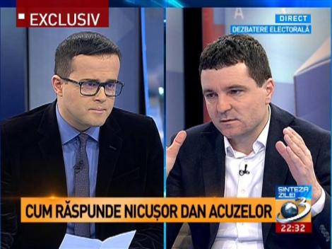 Nicuşor Dan a dat cărţile pe faţă, la Sinteza zilei. ”Sunt oameni cu care mă întâlnesc pe stradă și care îmi spun că sunt cu Soros”