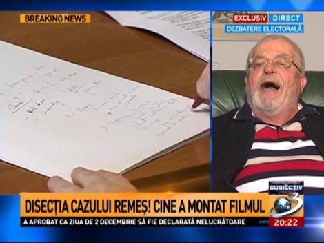 Remeş: Împotriva lui Băsescu voi face acţiune în justiţie şi îi voi cere o sumă încă neprecizată