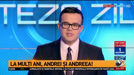 Andrei Năstase, motive de sărbătoare