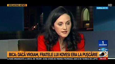 Alina Bica, declaraţii şocante: Dacă voiam, fratele lui Kovesi era la puşcărie