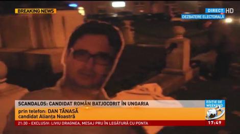 Candidat rom&acirc;n batjocorit &icirc;n Ungaria. Ce spune Dan Tănasă