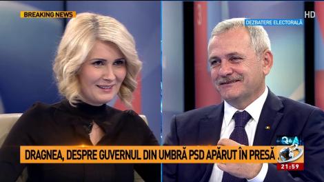 Guvernul din umbră al PSD, varianta de la Q&A