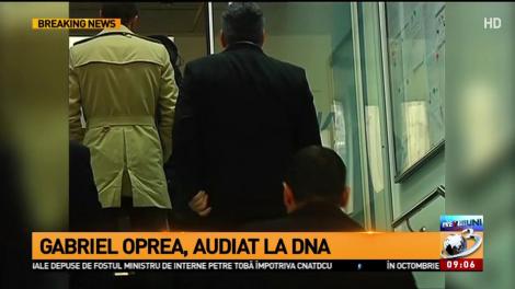 Gabriel Oprea, audiat la DNA