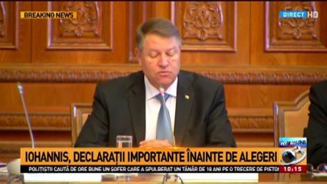 Klaus Iohannis, la aniversarea Constituției