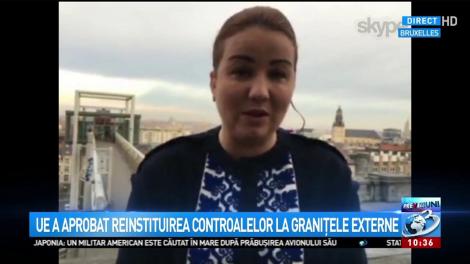 Be EU: UE a aprobat reinstituirea controalelor la granițele externe