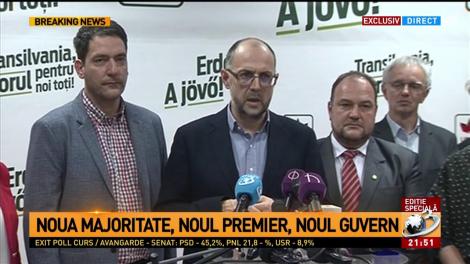 Primele declaraţii ale UDMR după exit-poll