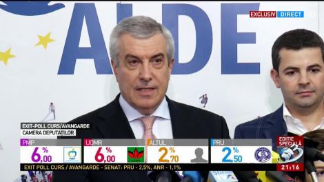 Tăriceanu: Acest vot este un vot de încredere pentru valorile liberale pe care le reprezentăm