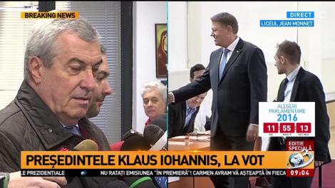 Tăriceanu: E important ca procesul de vot să se desfășoare nedistorsionat