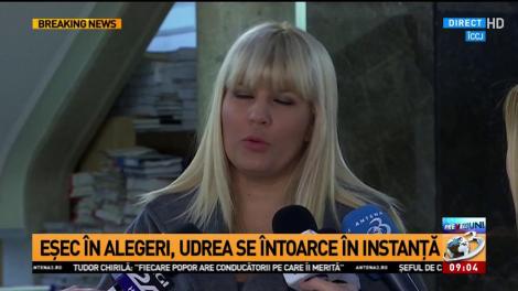 Elena Udrea își anunță retragerea din politică: ”E mai bine să intre PMP în Parlament”