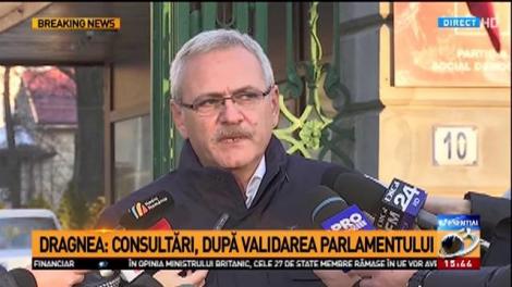 PSD nu merge la consultările de la Cotroceni. Dragnea: ”Nu mergem pentru exerciții de imaginație”