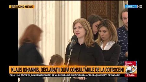 Klaus Iohannis: "Premierul trebuie să fie de la o formațiune sau de la o coaliție care mă convinge că va avea o majoritate în Parlament"