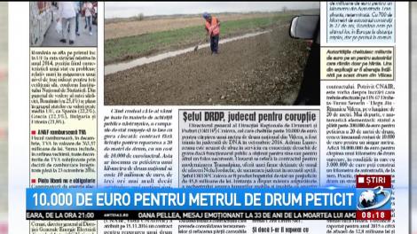 Culmea achizițiilor: 10.000 de euro pentru metrul pătrat de drum peticit