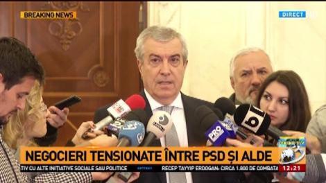 Călin Popescu Tăriceanu, despre negocierile tensionate cu PSD