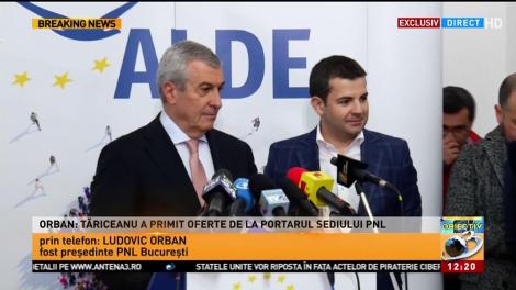 Ludovic Orban îi dă replica lui Călin Popescu Tăriceanu: ”I-o fi propus portarul șefia PNL”