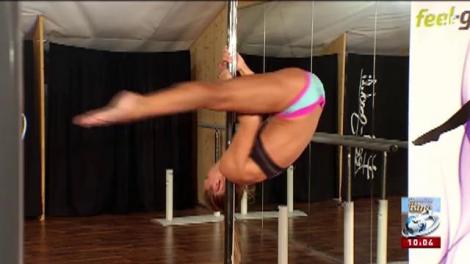 Pole fitness, o metodă eficientă de slăbit