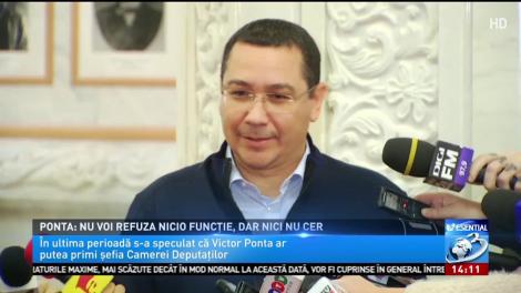 Anunțul lui Victor Ponta legat de o posibilă funcție &icirc;n viitorul Guvern