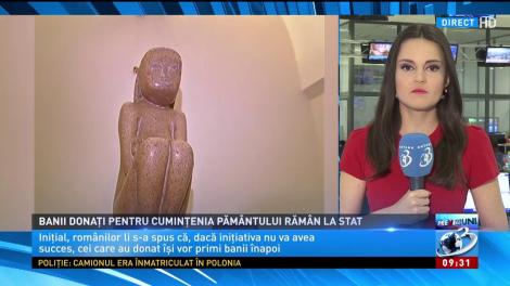 Banii str&acirc;nși pentru Cumințenia Păm&acirc;ntului răm&acirc;n la stat