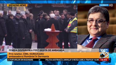 Emil Hurezeanu, la 100 de minute: A fost găsită rom&acirc;nca dispărută la Berlin
