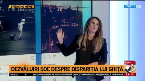 Dezvăluiri şoc despre dispariţia lui Ghiţă