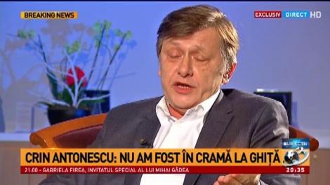 Interviu cutremurător cu Crin Antonescu, partea a III-a