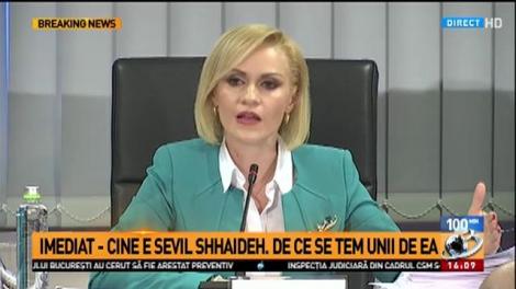 Gabriela Firea, prima ieşire publică după propunerea premierului