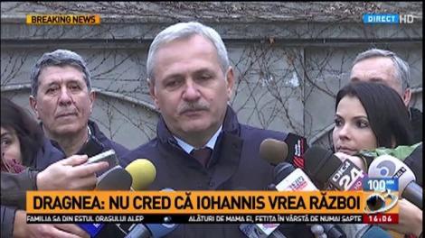 Dragnea: Nu-mi fac griji, sunt sigur că Iohannis o va nominaliza pe Shhaideh, sigur nu vrea un război politic