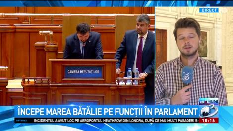 Au &icirc;nceput luptele pe funcții &icirc;n Parlament. Traian Băsescu vrea comisia SRI