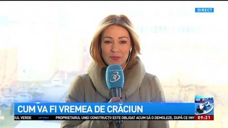 Cum va fi vremea de Crăciun în București. Când încep ninsorile