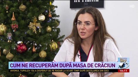 Cum ne recuperăm după masa de Crăciun