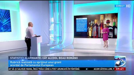 Statistici alarmante. C&acirc;t alcool beau europenii