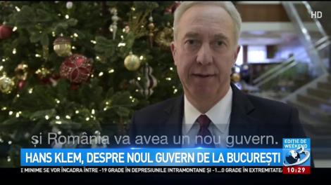 Hans Klemm, despre noul guvern de la București