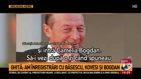 La ordinea zilei: Traian Băsescu, &icirc;nregistrare șocantă &icirc;n care vorbește despre cum a fost măsluit dosarul Voiculescu