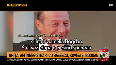 La ordinea zilei: Traian Băsescu, înregistrare șocantă în care vorbește despre cum a fost măsluit dosarul Voiculescu