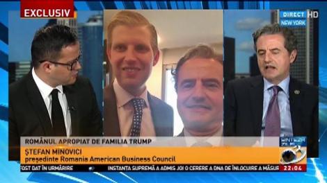 Ștefan Minovici, rom&acirc;nul apropiat de familia Trump