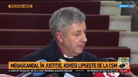 Ministrul Justiției, după ședința CSM