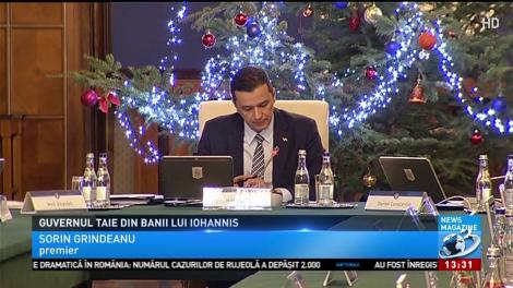 Guvernul Grindeanu taie din salariul lui Klaus Iohannis