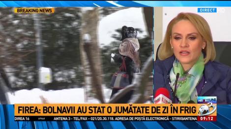 Gabriela Firea: L-am demis pe managerul de la Spitalul Colentina