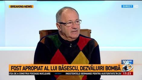 Fost apropiat al lui Băsescu, dezvăluiri bombă