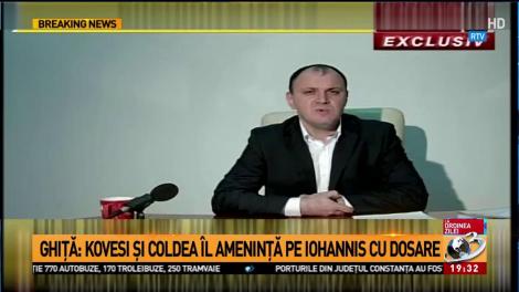 Sebastian Ghiţă, o nouă declaraţie