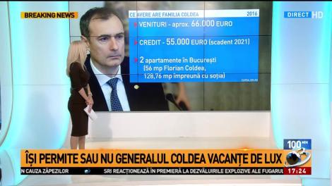 &Icirc;şi permite sau nu generalul Coldea vacanţe de lux