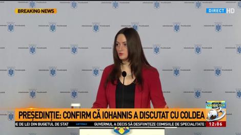 Președinția: Klaus Iohannis s-a &icirc;nt&acirc;lnit la Cotroceni cu Florian Coldea